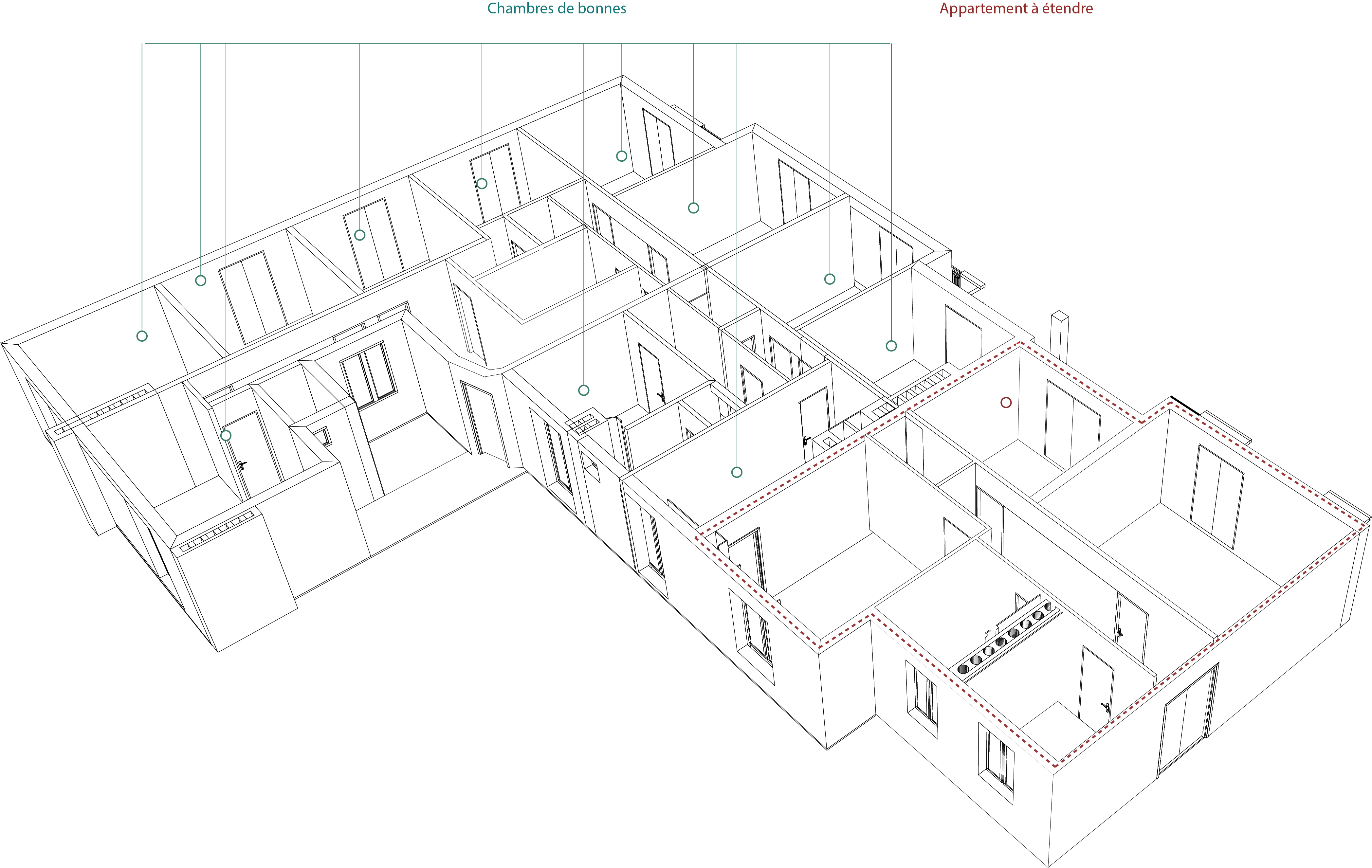 REUNION DE 2 ETAGES | Nogent sur Marne | 94 « ZOOMFACTOR Architectes ...